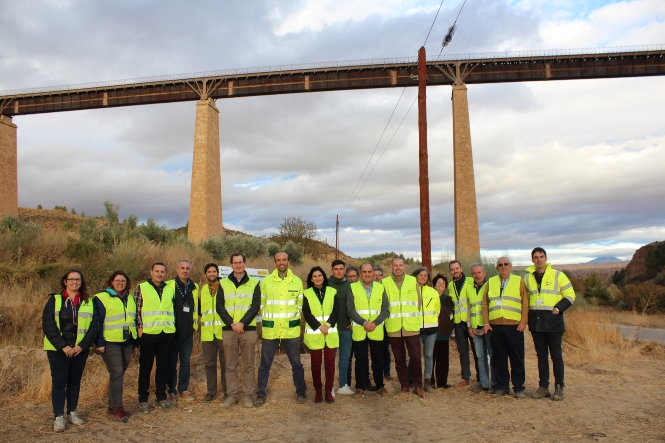 Imagen de la visita al puente de Anchurón (SUBDELEGACIÓN) 