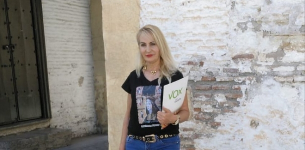 Silvia Enríquez, portavox de Vox en el Ayuntamiento de Santa Fe (VOX)