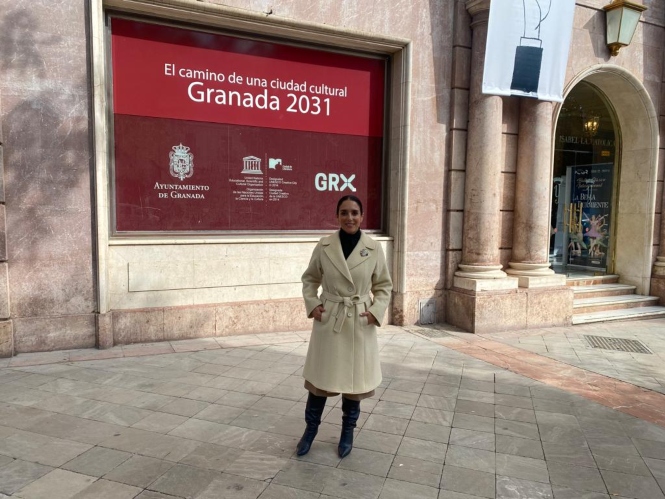 Paloma Gómez Enríquez, concejal de VOX Granada (VOX)