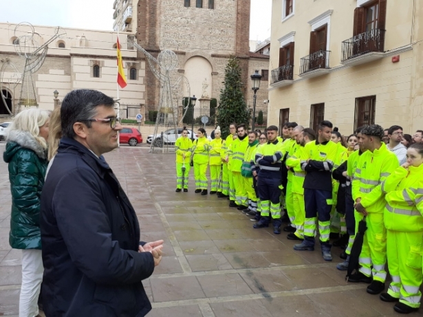 Visita del Delegado de Empleo a Motril (JUNTA) 