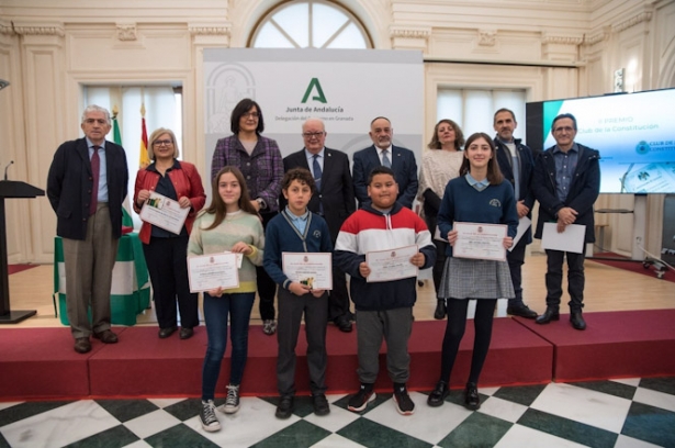 La Junta entrega la II Edición Premios Club de la Constitución a alumnos de Primaria y Secundaria (JUNTA DE ANDALUCÍA)