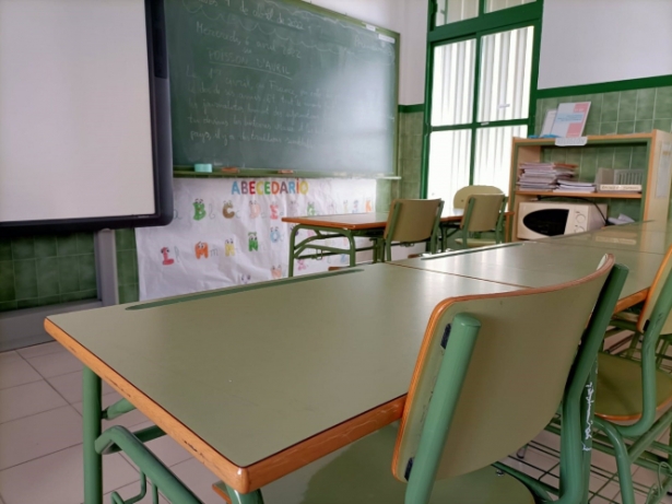 Un aula de un colegio, archivo (EUROPA PRESS) 