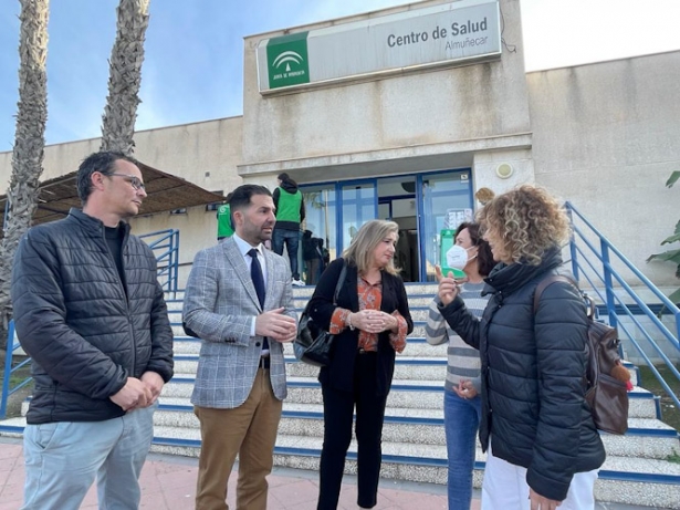 Imagen de la visita a Almuñécar (PSOE)
