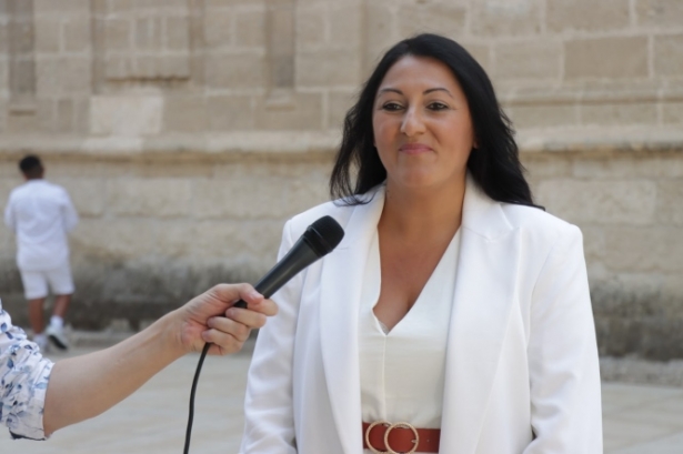 La parlamentaria andaluza de Por Andalucía, Alejandra Durán (PODEMOS)