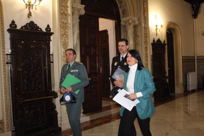 La subdelegada del Gobierno en Granada, Inmaculada López Calahorro, antes de ofrecer una rueda de prensa en Subdelegación (SUBDELEGACIÓN DEL GOBIERNO EN GRANADA) La subdelegada del Gobierno en Granada, Inmaculada López Calahorro, antes de ofrecer una rueda de prensa en Subdelegación (SUBDELEGACIÓN DEL GOBIERNO EN GRANADA)
