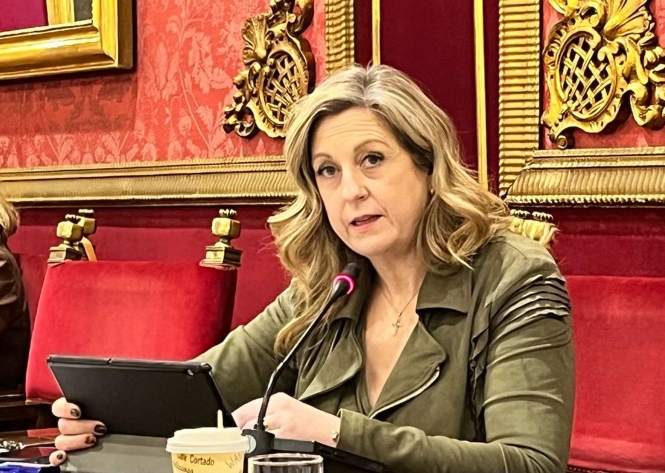 Beatriz Sánchez Agustino, portavoz de VOX en el Ayuntamiento de Granada (VOX)