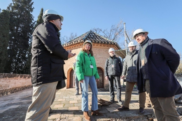 Presentación de la intervención en la azotea de la Torre de las Infantas de la Alhambra (PATRONATO DE LA ALHAMBRA Y EL GENERALIFE)