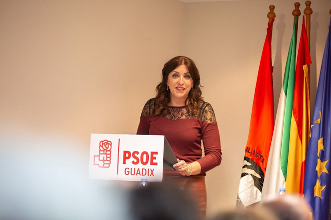Belén Porcel, candidata del PSOE a la Alcaldía de Guadix (PSOE)