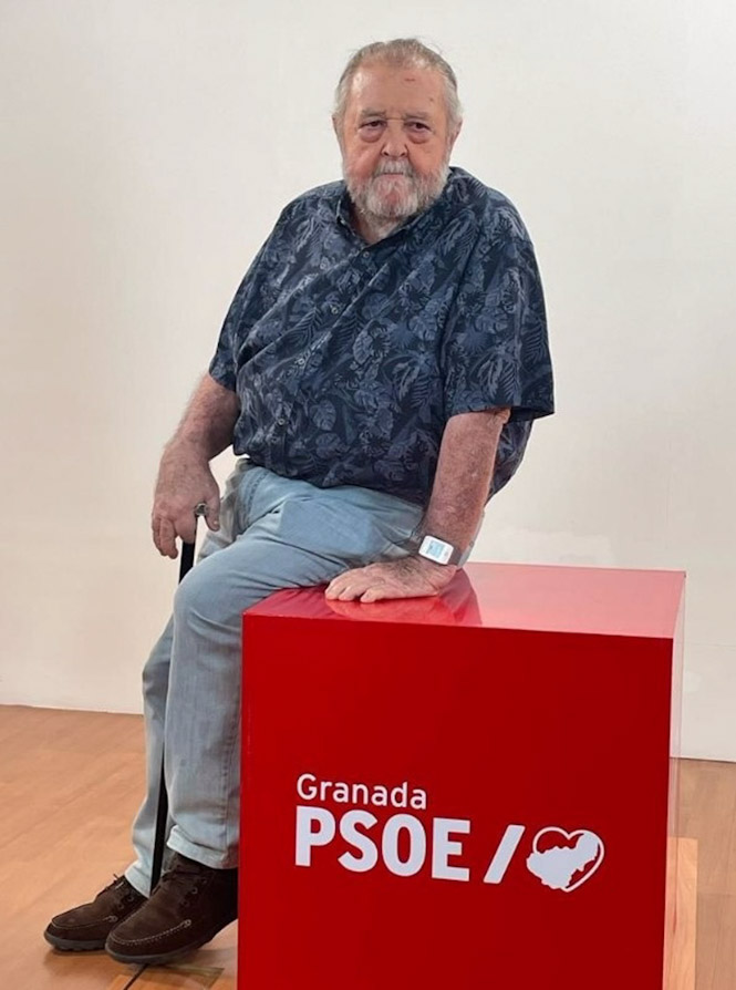 El exsecretario general del PSOE de Granada Ángel Díaz Sol (PSOE)