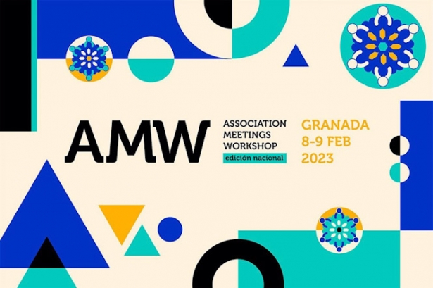 Cartel de la Association Meeting Workshop que se celebra en Granada (JUNTA DE ANDALUCÍA)