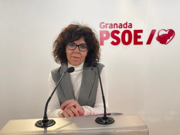 La parlamentaria andaluza del PSOE, Mari Ángeles Prieto (PSOE)