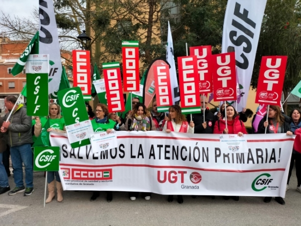 Imagen de la concentración (CCOO)