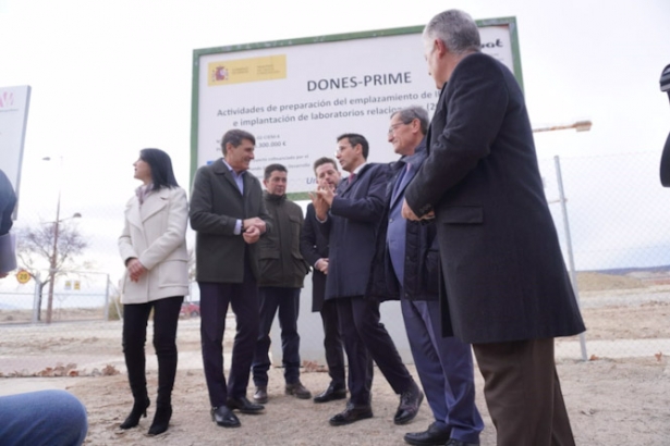 Visita a los terrenos donde se levantan los edificios auxiliares al acelerador de Ifmif-Dones (DELEGACIÓN DEL GOBIERNO EN GRANADA)