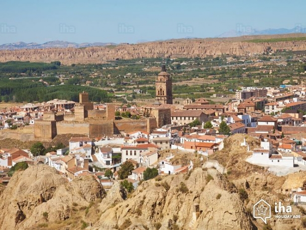 Imagen panorámica de Cogollos de Guadix (IHA)