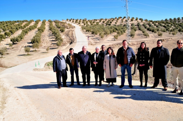 Imagen de la visita a la Cañada Real de los Potros (JUNTA) Imagen de la visita a la Cañada Real de los Potros (JUNTA)