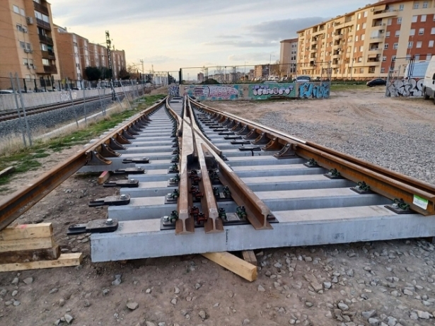 Los trabajos del cambiador de ancho afectarán a las conexiones ferroviarias de Granada del 10 al 12 de marzo (ADIF) 