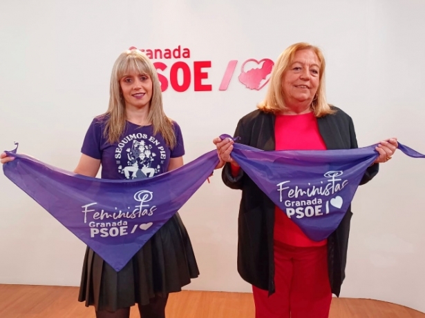 Manuela Bertos y María José Hernández (PSOE)