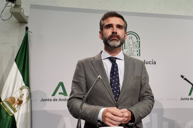 El consejero de Sostenibilidad, Medio Ambiente y Economía Azul de la Junta de Andalucía y portavoz del gobierno, Ramón Fernández-Pacheco (EDUARDO BRIONES / EUROPA PRESS) El consejero de Sostenibilidad, Medio Ambiente y Economía Azul de la Junta de Andalucía y portavoz del gobierno, Ramón Fernández-Pacheco (EDUARDO BRIONES / EUROPA PRESS)
