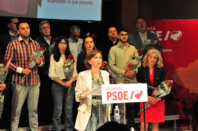 Presentación de la candidatura de Esther Carvajal (PSOE)