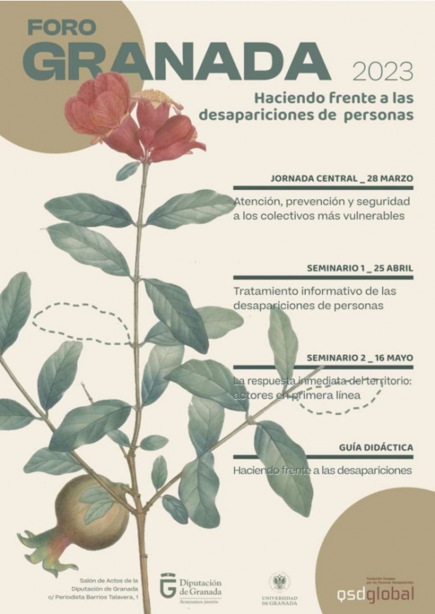 Cartel del foro (DIPGRA)