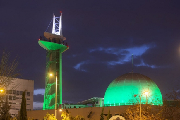 La Torre del Parque de las Ciencias se ilumina de verde (PARQUE DE LAS CIENCIAS)