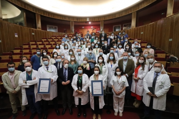 Entrega de las Acreditaciones a Neumología y Aparato Digestivo (JUNTA)