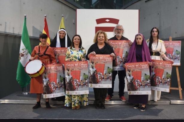Presentación de la Semana Santa viviente de Cuevas del Campo (L. ARMAS / DIPGRA) 