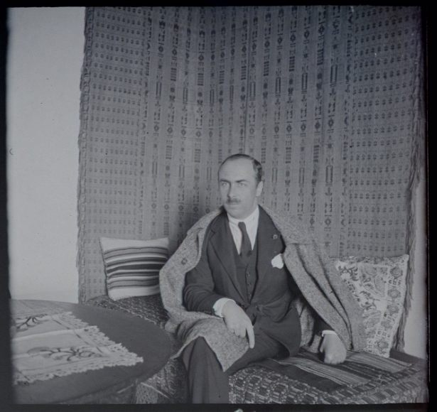 Leopoldo Torres Balbás, fotografía que se expone en el Palacio de Carlos V (PATRONATO ALHAMBRA) 
