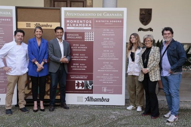 Presentación de Momentos Alhambra Distrito Sonoro (JAVIER ALGARRA / AYUNTAMIENTO)