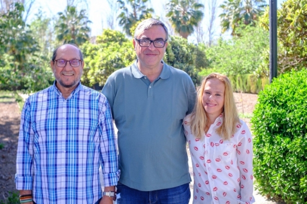 Manuel García, Francisco Cabello y Vanesa Sánchez Martín, de Adelante Andalucía (ADELANTE) 