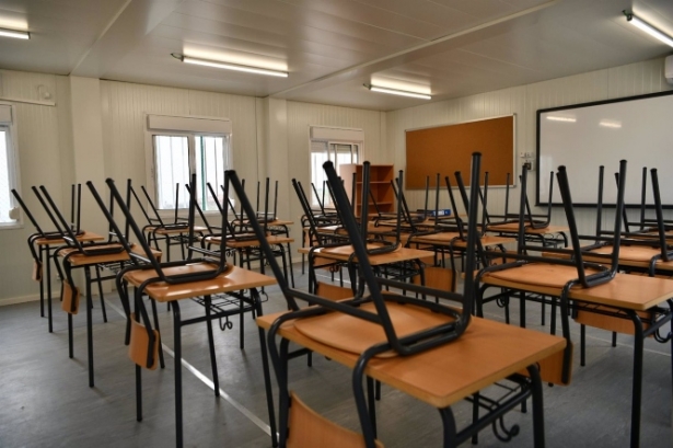 Interior de una aula vacía (ANTONIO SEMPERE - EUROPA PRESS) 