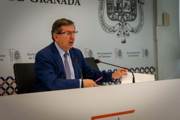 El portavoz del Partido Popular en el Ayuntamiento de la capital, Luis González (PP)