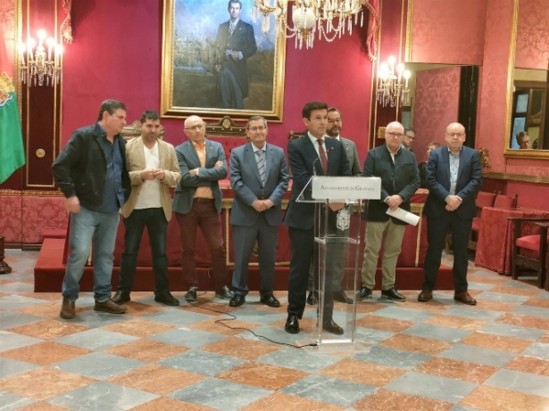 Reunión del Pacto por Granada (EUROPA PRESS)