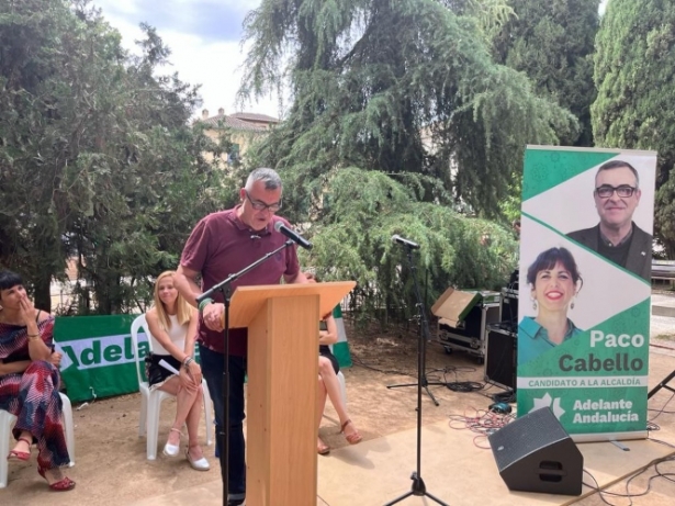 Presentación de la candidatura (ADELANTE ANDALUCÍA) 