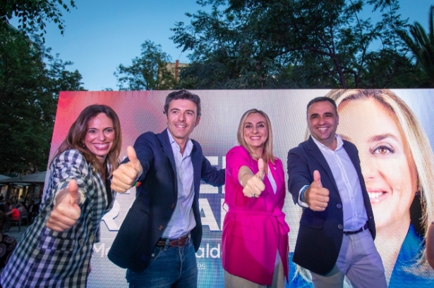 Inicio de campaña de Marifrán Carazo (PP) 