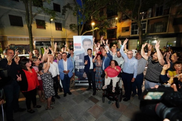 Inicio de la campaña electoral del PSOE (PSOE) 