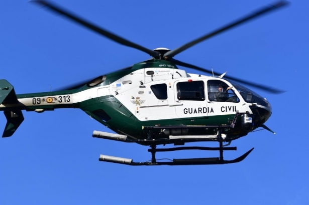 Un helicóptero de la Guardia Civil (ANTONIO SEMPERE / EUROA PRESS)