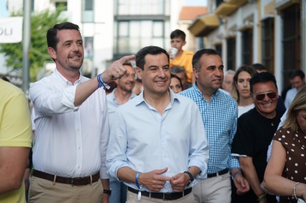 Visita de Juanma Moreno a Armilla (PP) 