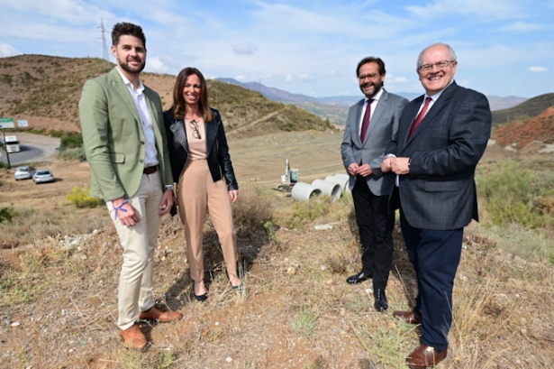 Imagen de la visita a las obras (JUNTA)