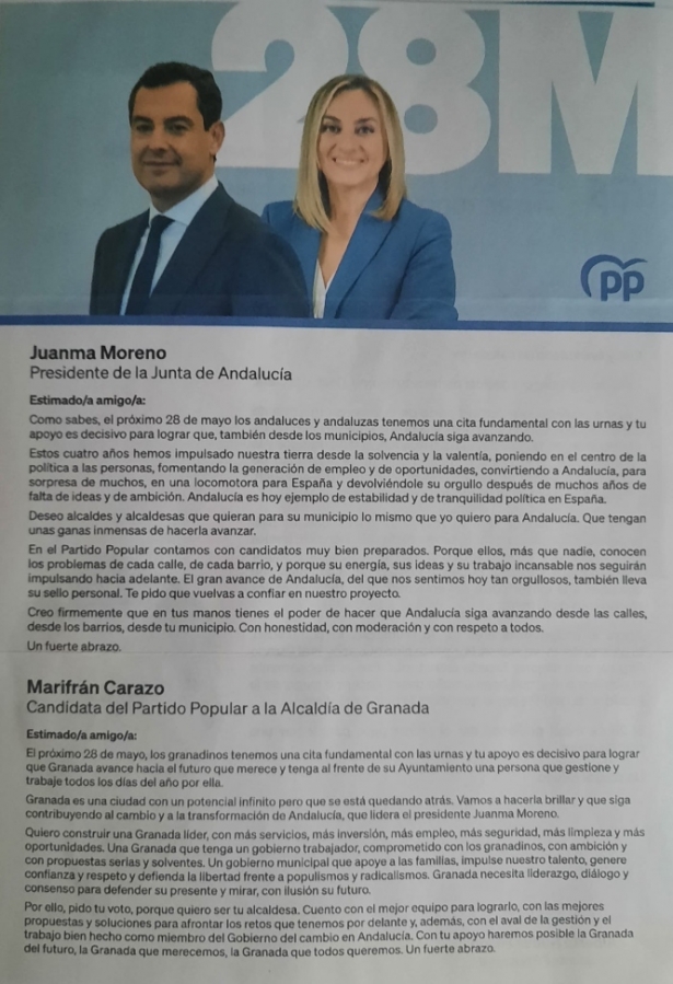 (JUNTOS POR GRANADA) 