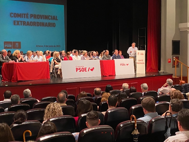 Comité Provincial Extraordinario del PSOE de Granada para la aprobación de listas de cara a las generales del 23J (PSOE GRANADA) Comité Provincial Extraordinario del PSOE de Granada para la aprobación de listas de cara a las generales del 23J (PSOE GRANADA)