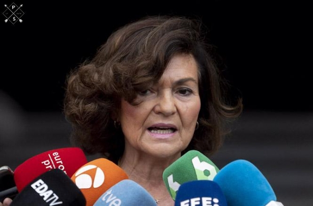 La exvicepresidenta del Gobierno, Carmen Calvo (ALBERTO ORTEGA/ EUROPA PRESS)