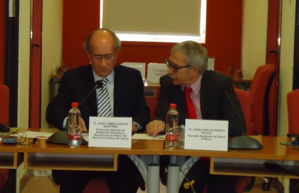 Joan Carles March, a la derecha en la imagen de archivo (ATREVIA) 
