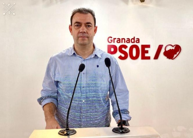 El secretario de Política Municipal del PSOE de Granada, Manuel García Cerezo (PSOE)