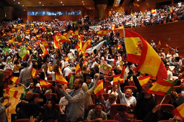 Mitin de Vox en Granada (ÁLEX CÁMARA - EUROPA PRESS)