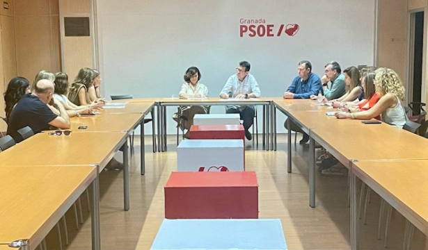 Imagen de la reunión (PSOE)