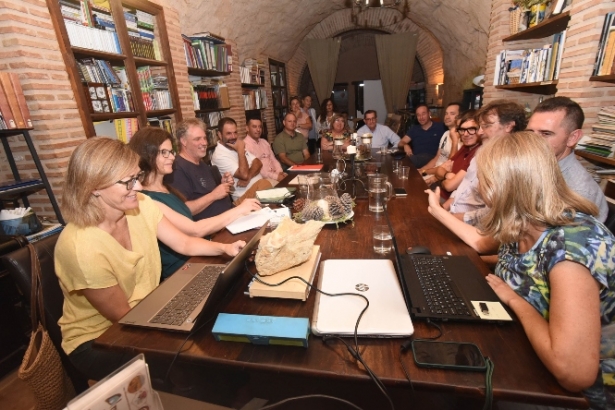 Visita de los evaluadores de la UNESCO al Geoparque (R. MARTÍENZ /DIPGRA)