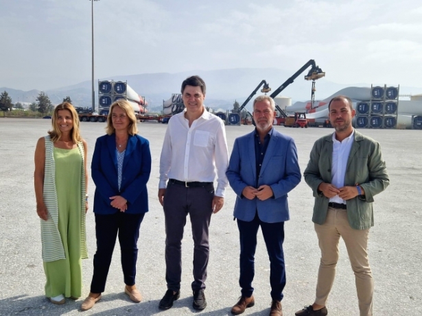 Imagen de la visita al Puerto de Motril (PP)