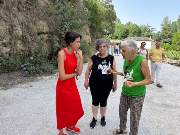 Martina Velarde en el Valle de Lecrín (SUMAR) 