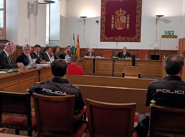 Primera sesión del juicio que se repite en la Audiencia de Granada contra el acusado de matar a una joven en el polígono de Juncaril, en Albolote (EUROPA PRESS)